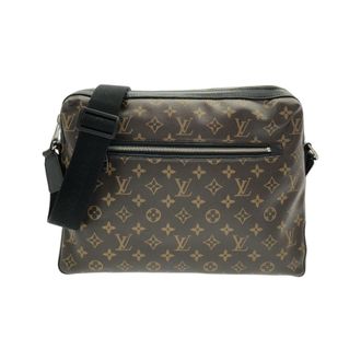 Louis Vuitton Monogram Macassar Marron Coated Canvas Shoulder Bag (Pre-Owned)