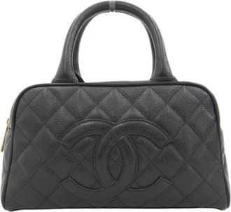 Chanel Pre-owned Fabric chanel-bags - Dames - Vintage Handtas - Zwart - ONE Size - Vintage