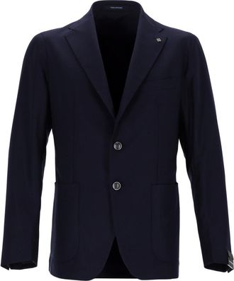 Tagliatore Montecarlo Virgin Wool Tailored Blazer