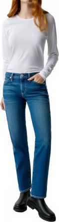 Amo Toni Low Slim Fit Jeans In Luster