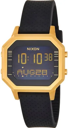 Nixon Siren Digital Watch, 36mm in Gold /Black at Nordstrom