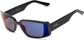 Guess Womens Gu7761 Sunglasses Uv Protection - Black Resin - One Size