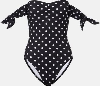 Karla Colletto Costume intero a pois