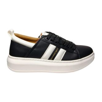 Alexander Smith Sneakers, male, Black, Size: 8 US Pelle Sneaker