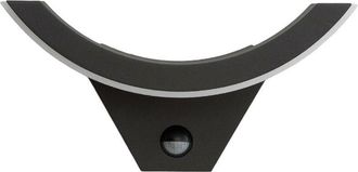 Lucande Led Outdoor Wall Light Half made of Aluminium