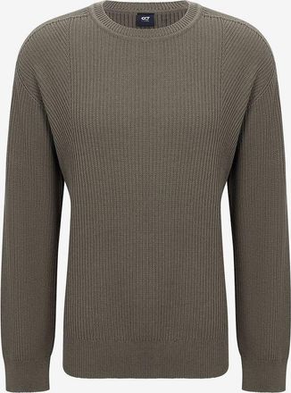 AlphaTauri Gerippter Rundhals-Wollpullover Finta V1Y8.02