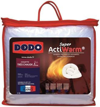 Dodo Dodo - Edred&oacute;n Muy Caliente 450g/m2 Super Actiwarm 240x260 Cm Blanco