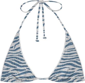 MC2 Saint Barth Swimwear - Dames - Bikinis - Blauw - M - Tweed - Badmode