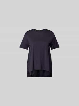 Joseph Joseph T-Shirt mit geripptem Rundhalsausschnitt in Marine, Gr&ouml;&szlig;e XS