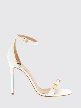 Elisabetta Franchi Heeled Sandal ELISABETTA FRANCHI Woman color White