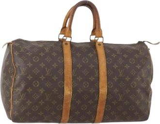 Louis Vuitton Borsa Boston Pre-owned Keepall 45 - - Pre-owned - Donna - Marrone - ONE SIZE