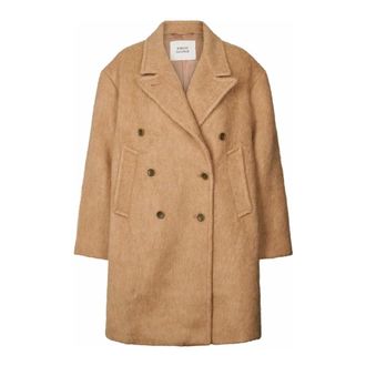Rabens Saloner Jassen - Dames - Mantels - Beige - Maat: S/M