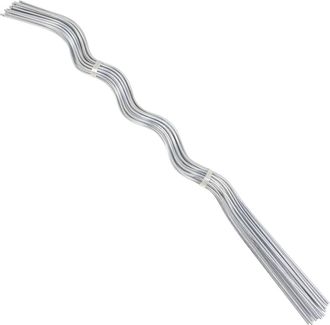 vidaXL Soporte Para Planta Espiral 50 Unidades 110cm Acero Galvanizado Vidaxl