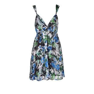 Pinko Metallic Fiber Damesjurk - Dames - Zomerkleedjes - Veelkleurig - S - Polyester - Kleedjes