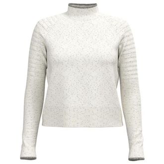 Smartwool Edgewood Mock Neck Sweater Merinopullover f&uuml;r Damen | wei&szlig;