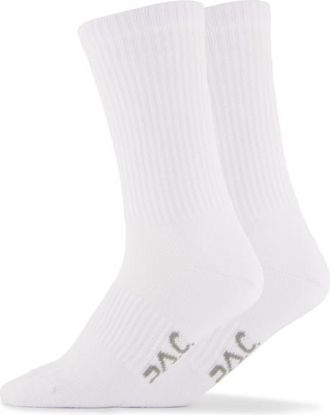 P.A.C. 2-Pack Everyday Crew Multifunktionssocken - Unisex | wei&szlig;