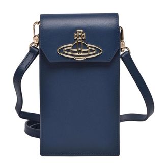Vivienne Westwood Portacellulare - - Accessories - Uomo - Blu - ONE SIZE