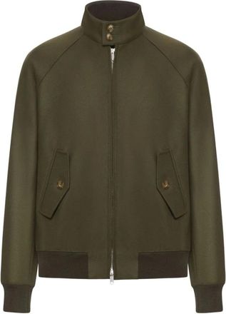Baracuta Jassen, Heren, Groen, 3Xs, Katoen, G9 Melton Jacket