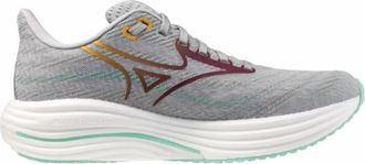 Mizuno Womens Wave Rider 29 Running Shoes In Harbor Mist Dark Purple