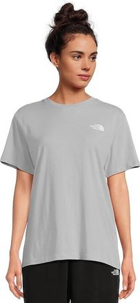 The North Face Short Sleeve Core Box NSE T-Shirts Womens Short Sleeve Pullover Blue Flax : 2XL, Cotton