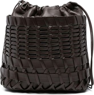 Hereu Trena interwoven shoulder bag - women - Calf Leather - One Size - Brown