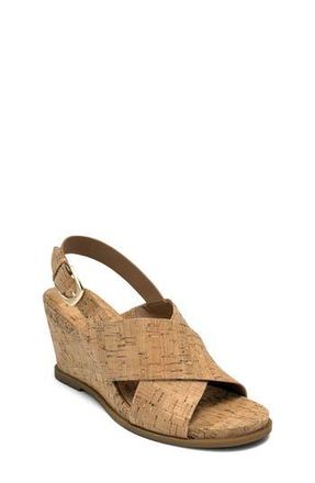 Aerosoles Dayonara Wedge Sandal in Natural at Nordstrom Rack, Size 8.5