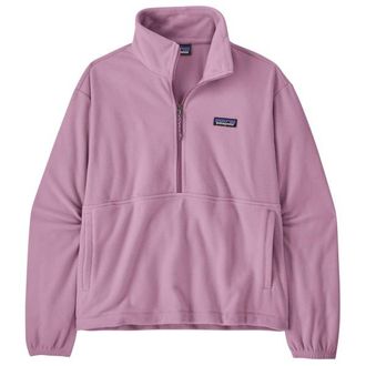 Patagonia Micro D 1/2 Zip Fleece P/O Fleecepullover f&uuml;r Damen | rosa