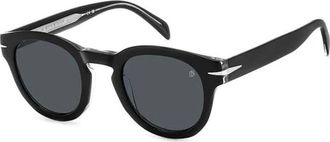 Eyewear by David Beckham Zonnebrillen - Heren - Zonnebrillen - Zwart - 49 MM - Accessoires