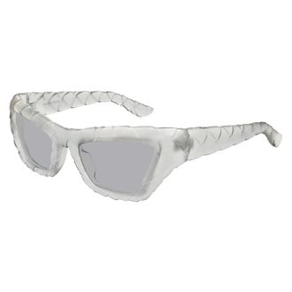 Bottega Veneta Sunglasses, unisex, Gray, Size: 56 MM Cat Eye Sunglasses