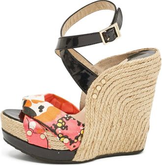 Jimmy Choo London Sandali a fiori 120mm - Nero