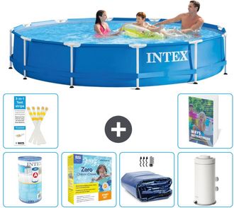 Intex Piscina Con Estructura Redonda - 366x76 Cm - 7-piezas S65