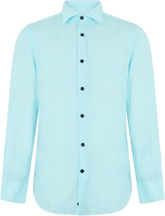 Paul & Shark Camicia in Lino - - Shirts - Uomo - Blu - L