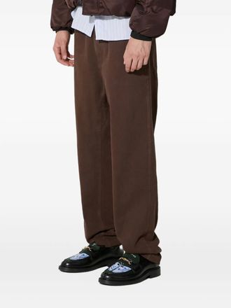 A.P.C. straight-leg trousers - men - Cotton - 50 - Brown
