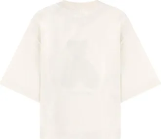 Palm Angels Bear-Motif Cotton T-Shirt - White