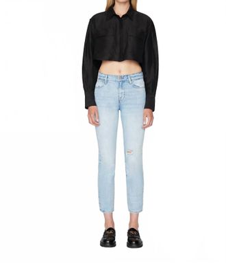 Frame Denim Le High Straight Jeans In Winslow