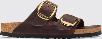 Birkenstock Sandalo Arizona Big Buckle in pelle oliata con fibbie grandi