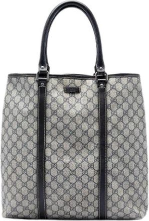 Gucci Pre-owned Tote Bag - Dames - Vintage Shopper - Beige - ONE Size - Leer - Vintage