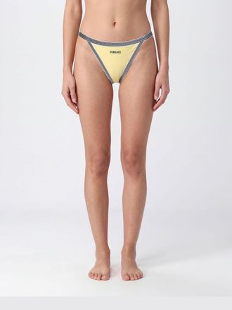 Versace Slip bikini a vita bassa con iconica stampa Greca