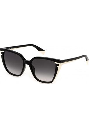 Furla Womens SFU782 55 0700 Sunglasses - Black - One Size