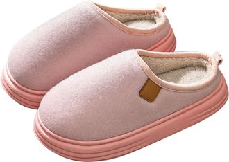 Generic Cozy Home Memory Foam Slippers, Indoor Outdoor House Shoes, Fleece Lined, Non-Slip Sole, Multiple Colors Available