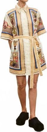 Alemais Mercado Mini Dress In Multi