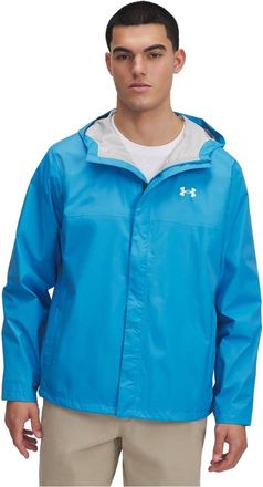 Under Armour Mens Cloudstrike Jacket Waterproof in Blue - Size Large