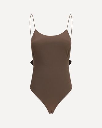 Jacquemus Cabana One-Piece Swimsuit with ruffles Female S