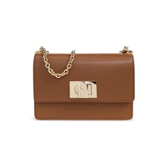 Furla Tassen, Dames, Bruin, ONE Size, Leer, 1927 Mini Schoudertas