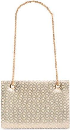 Jessica McClintock Phoenix Chain Clutch in Honey at Nordstrom Rack