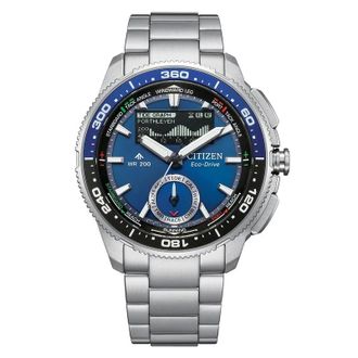 Citizen Promaster WaveTracker Blue Dial Mens Watch JV3006-50L