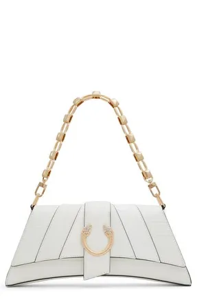 Aldo Scylla Shoulder Bag in White at Nordstrom