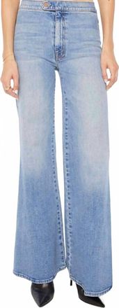 Mother Tab Roller Skimp Jeans In Fight For Your Right