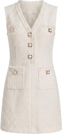 Self Portrait Boucle Mini Dress