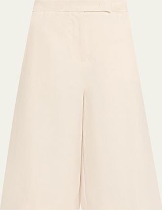 Max Mara Wide-Leg Linen Pants